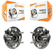 Charger l'image dans la galerie, Rear Wheel Bearing And Hub Assembly Pair For 2008-2010 Hyundai Elantra Non-ABS