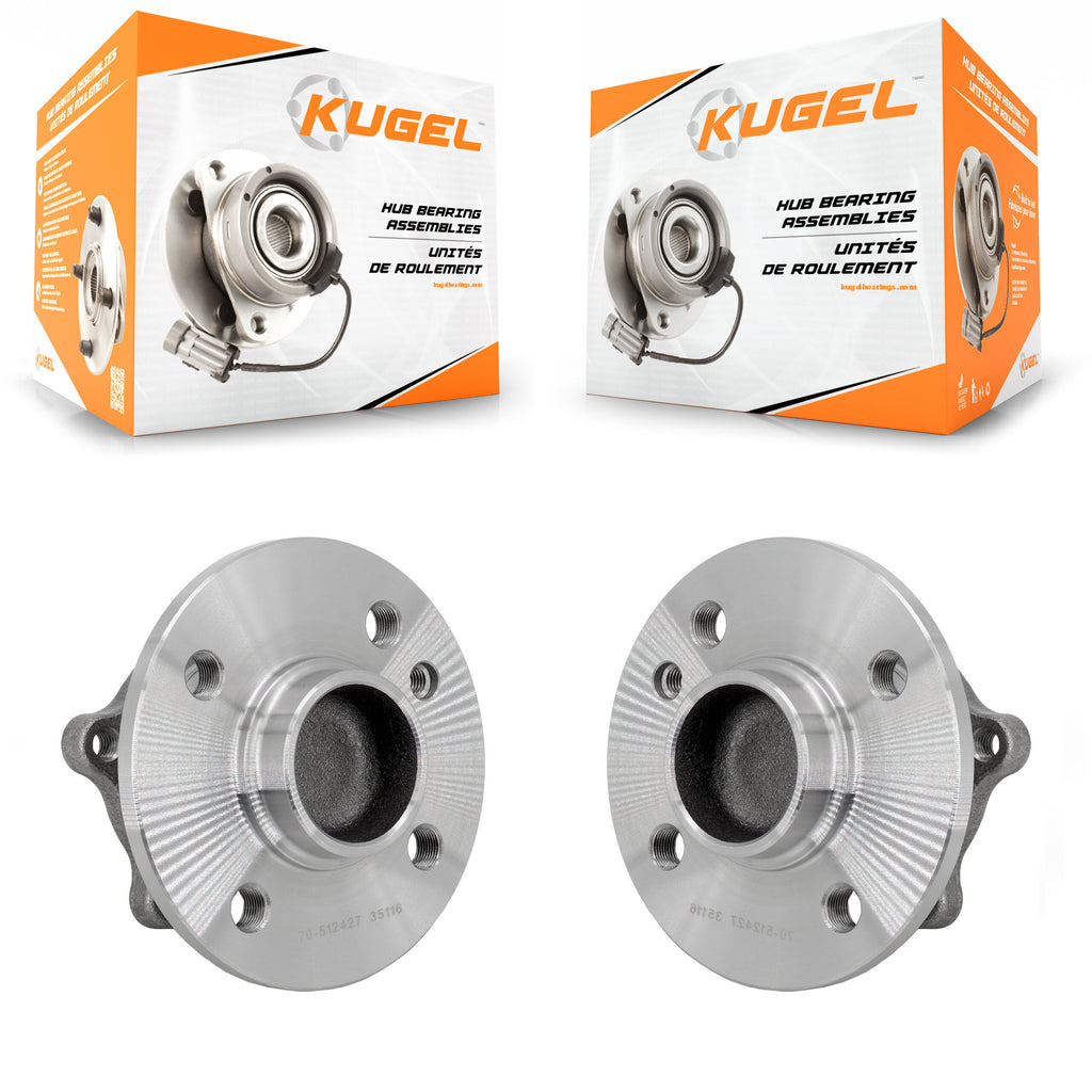 Rear Wheel Bearing And Hub Assembly Pair For Mini Cooper BMW X1 X2