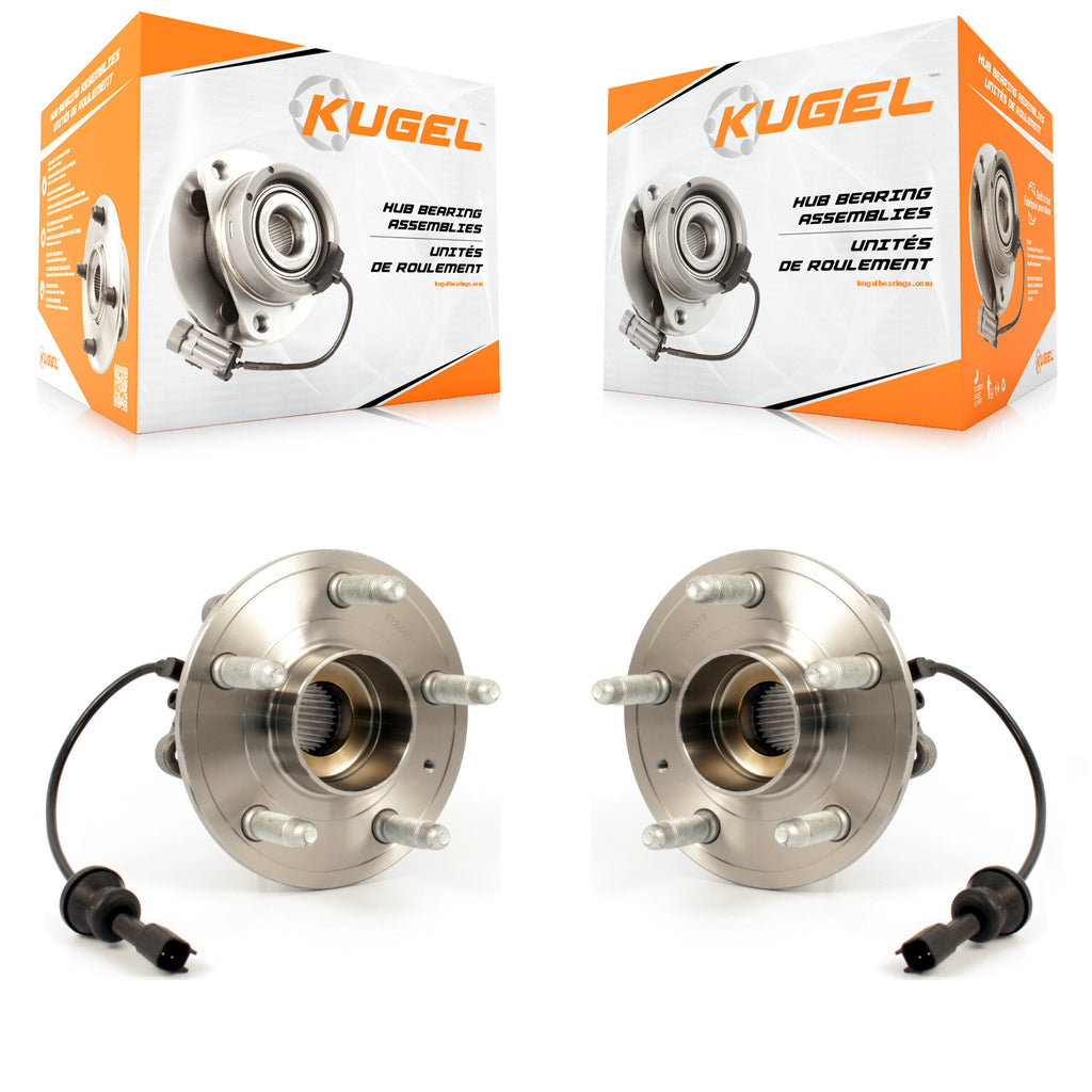 Rear Wheel Bearing Hub Assembly Pair For 2010-2017 Chevrolet Equinox GMC Terrain