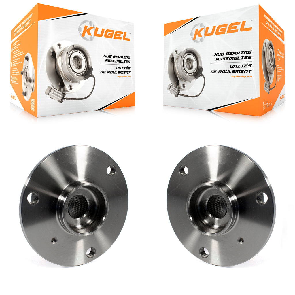Rear Wheel Bearing And Hub Assembly Pair For 2008-2015 Smart Fortwo