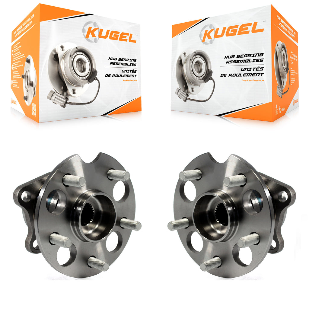 Rear Wheel Bearing And Hub Assembly Pair For 2011-2020 Toyota Sienna AWD
