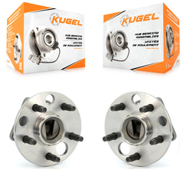Rear Wheel Bearing & Hub Assembly Pair For Chevrolet Cavalier Pontiac Sunfire Am