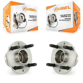 Rear Wheel Bearing Hub Assembly Pair For Ford Escort Mazda Protege Mercury MX-3