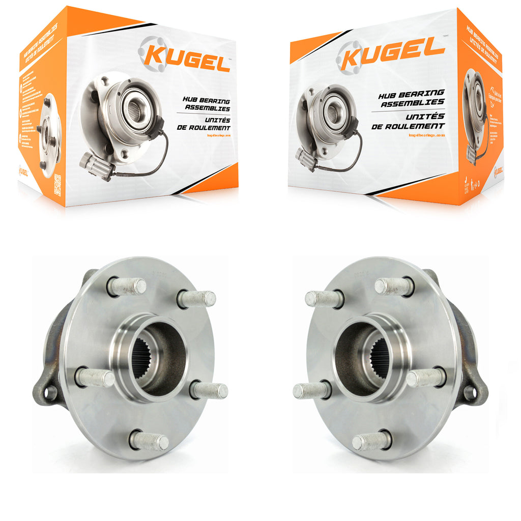 Rear Wheel Bearing And Hub Assembly Pair For Suzuki Grand Vitara Kizashi