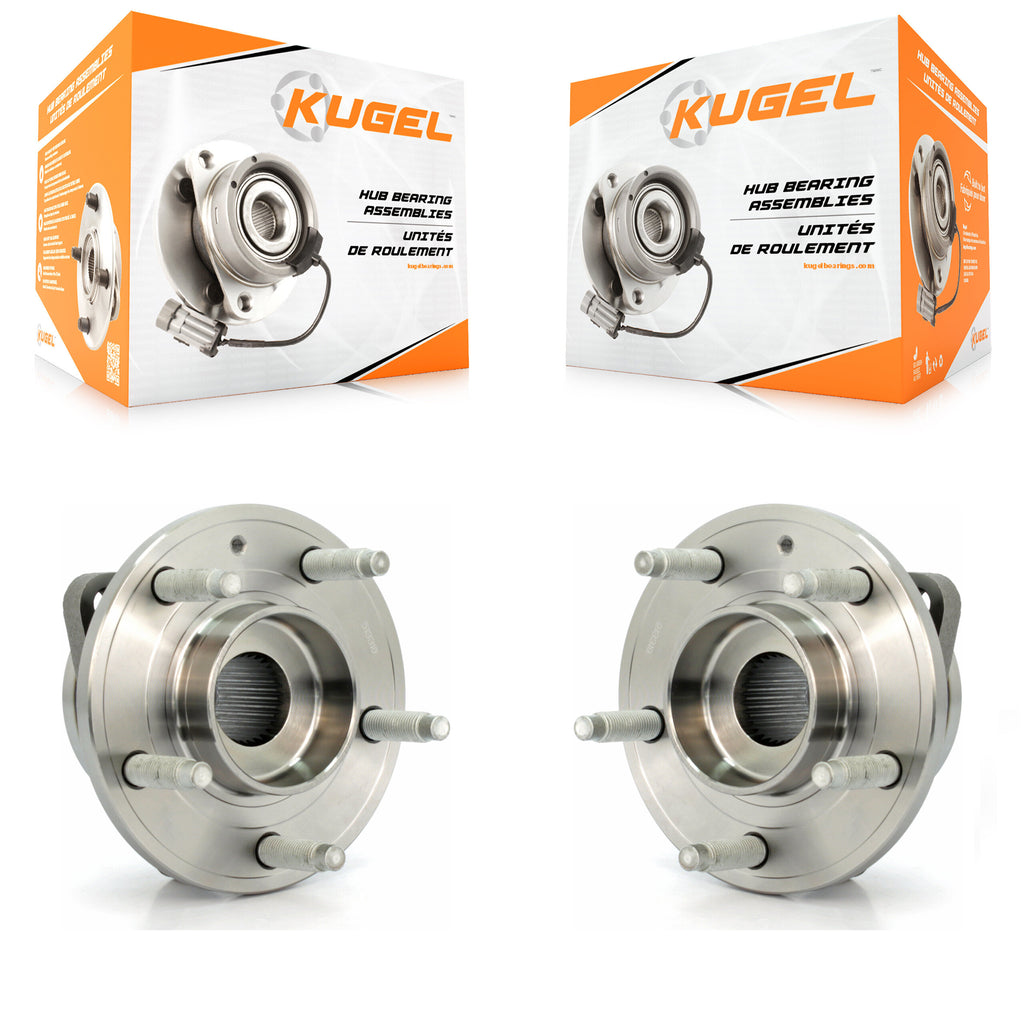 Rear Wheel Bearing And Hub Assembly Pair For Cadillac ATS