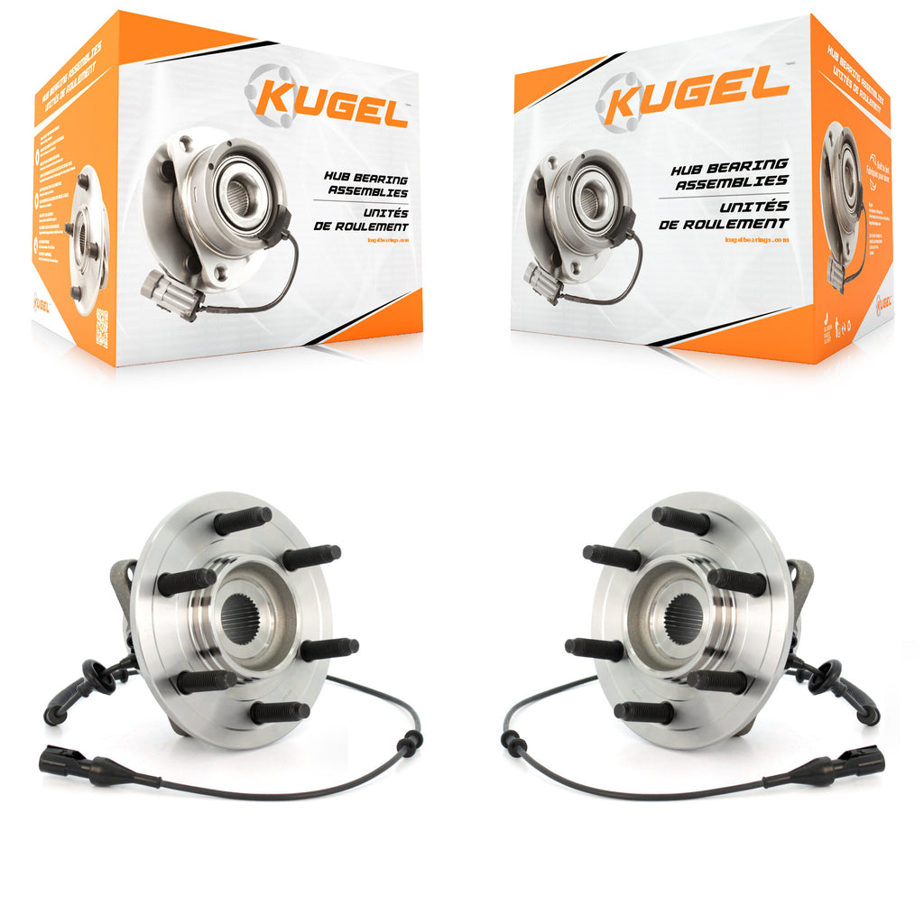 Rear Wheel Bearing And Hub Assembly Pair For Ford Expedition Lincoln Navigator
