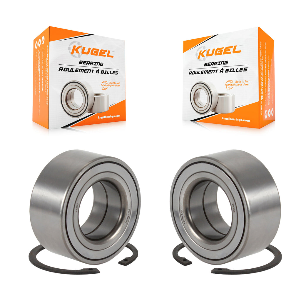 Rear Wheel Bearing Pair For Land Rover LR2 Freelander