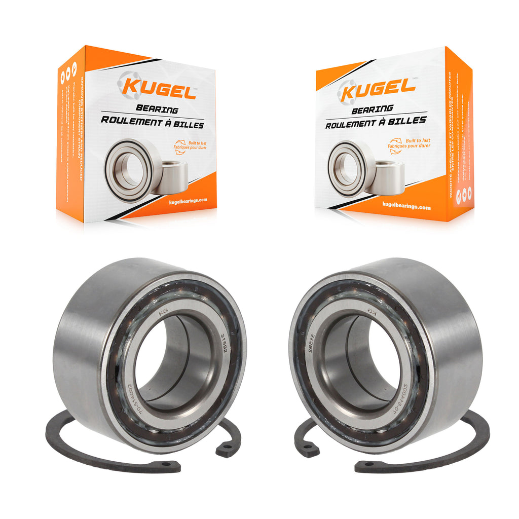 Rear Wheel Bearing Pair For 1985-1989 Toyota MR2