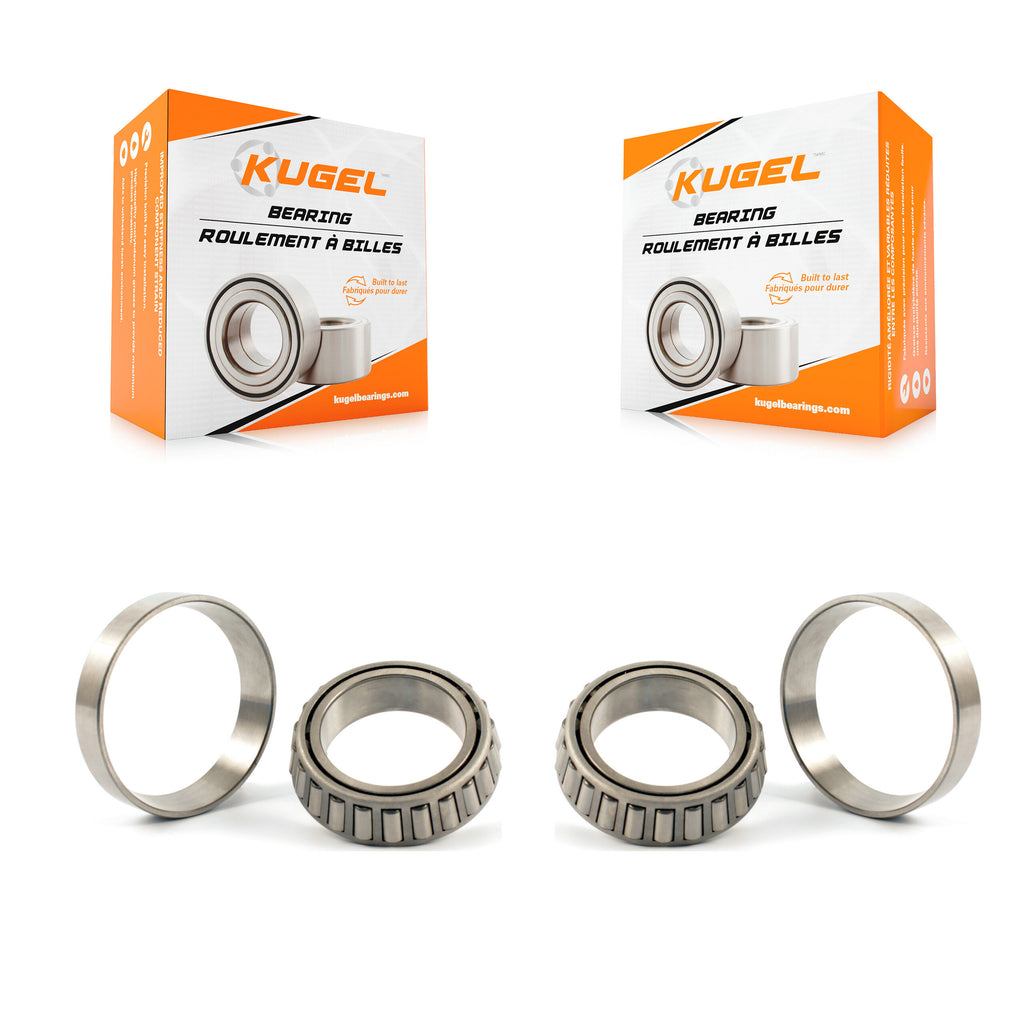 Rear Outer Wheel Bearing Race Pair For Ford Ram Chevrolet 1500 Dodge F-250 Super