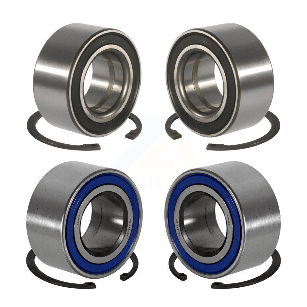 Front Rear Wheel Bearing Kit For Volkswagen Passat Audi A4 Quattro S4 A6 90