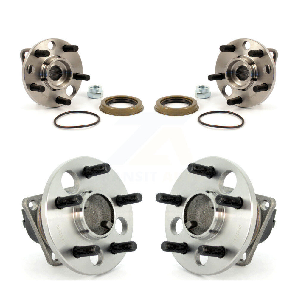 Front Rear Wheel Bearing Hub Assembly Kit For Chevrolet Cavalier Pontiac Sunfire