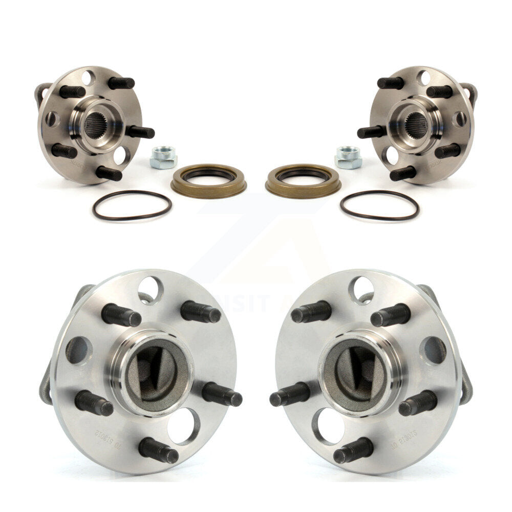 Front Rear Wheel Bearing Hub Assembly Kit For Chevrolet Cavalier Pontiac Sunfire