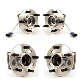 Front Rear Wheel Bearing & Hub Assembly Kit For Chevrolet Impala Pontiac Grand