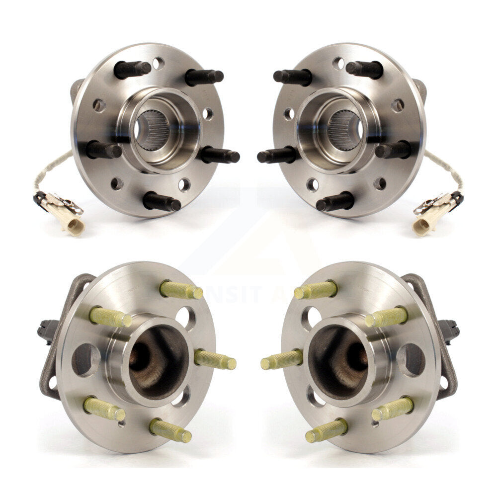 Front Rear Wheel Bearing Hub Assembly Kit For Chevrolet Malibu Pontiac Grand Am