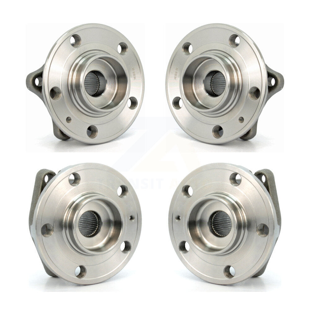 Front Rear Wheel Bearing & Hub Assembly Kit For Volvo S60 V70 XC70 S80