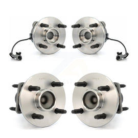 Front Rear Wheel Bearing & Hub Assembly Kit For Chevrolet Cobalt Saturn Ion G5
