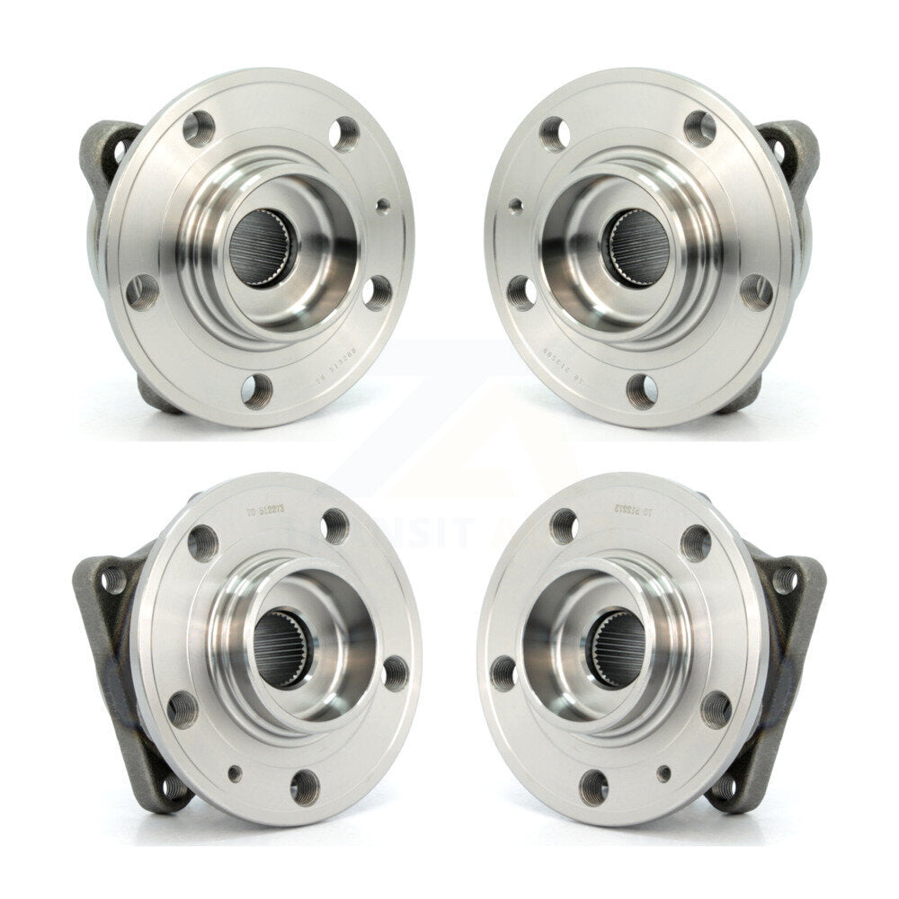 Front Rear Wheel Bearing & Hub Assembly Kit For Volvo XC90 AWD