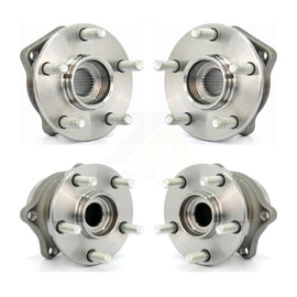 Front Rear Wheel Bearing & Hub Assembly Kit For Subaru Outback Forester Impreza