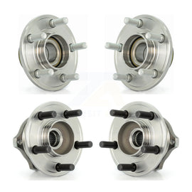 Front Rear Wheel Bearing Hub Assembly Kit For Chrysler 300 Dodge Charger Magnum