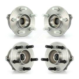 Front Rear Wheel Bearing Hub Assembly Kit For Chrysler 300 Dodge Charger Magnum