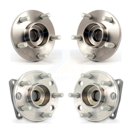 Front Rear Wheel Bearing & Hub Assembly Kit For 2005-2010 Volvo S40 V50 AWD