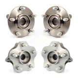 Front Rear Wheel Bearing & Hub Assembly Kit For 2008-2013 Nissan Rogue AWD