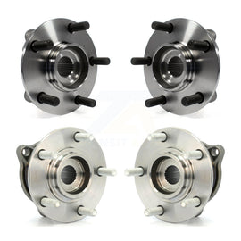 Front Rear Wheel Bearing & Hub Assembly Kit For Mitsubishi Lancer