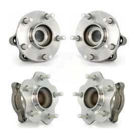 Front Rear Wheel Bearing & Hub Assembly Kit For 2004-2009 Nissan Quest