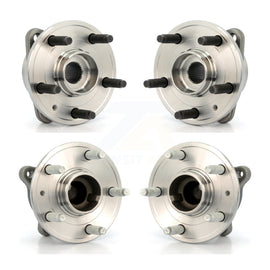 Front Rear Wheel Bearing & Hub Assembly Kit For 2011-2012 Chevrolet Cruze