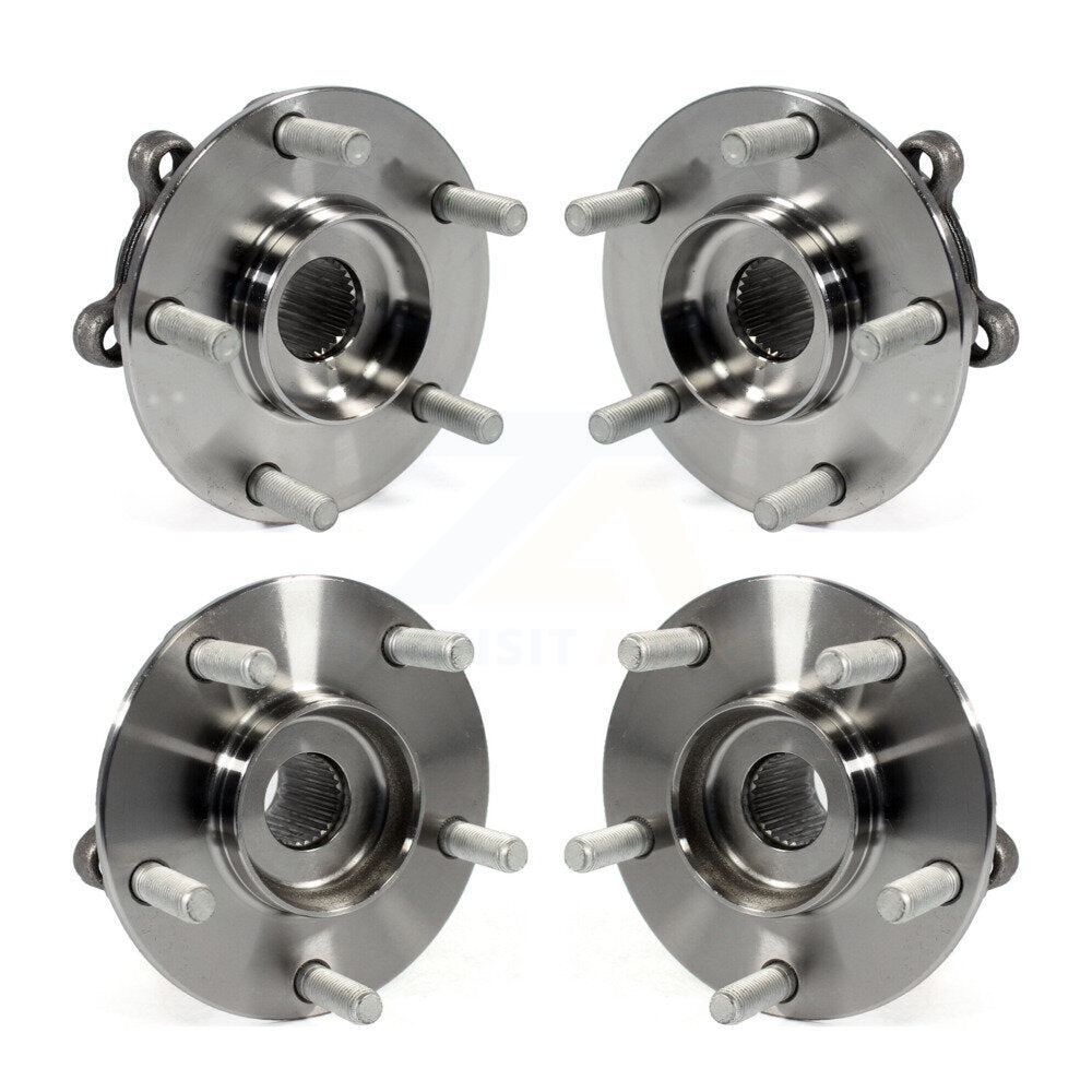 Front Rear Wheel Bearing & Hub Assembly Kit For Mazda CX-5