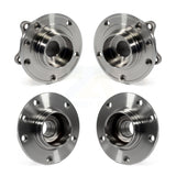 Front Rear Wheel Bearing & Hub Assembly Kit For 2013-2016 Dodge Dart