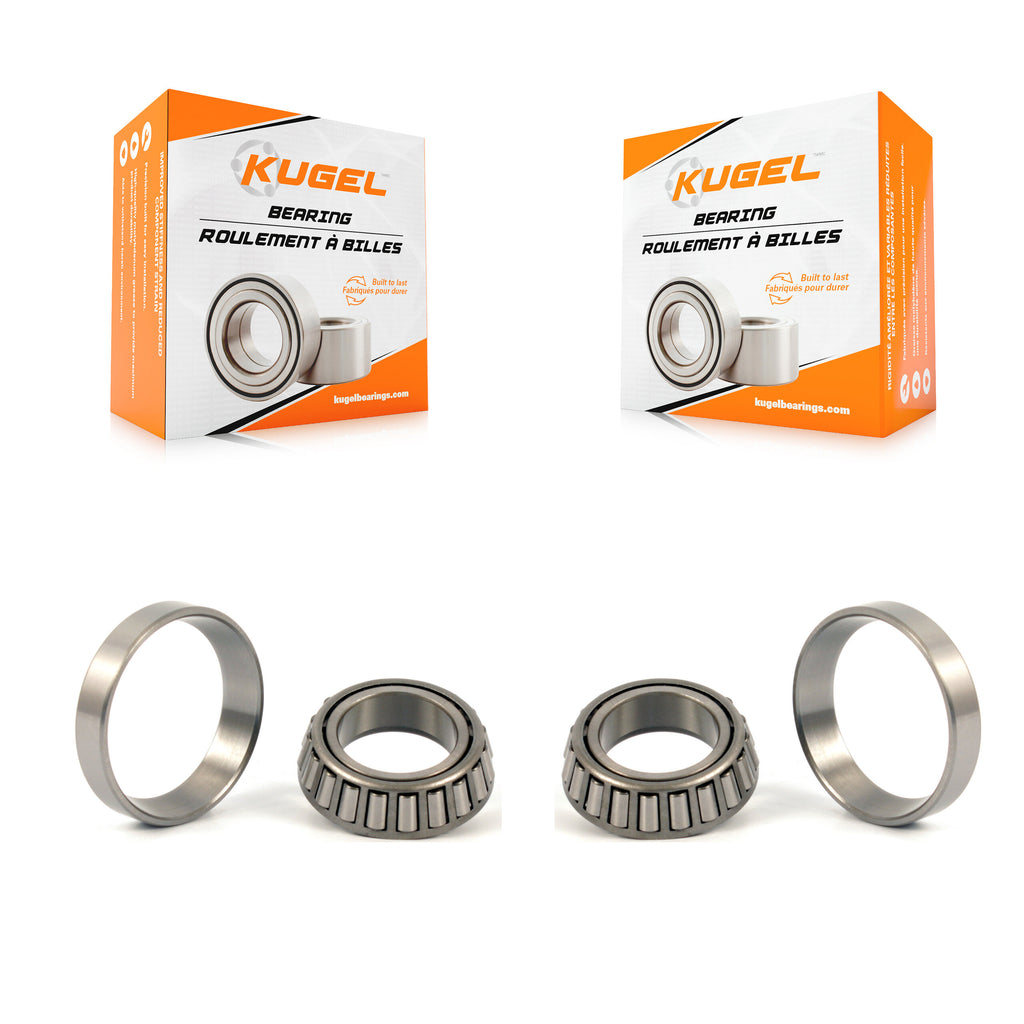 Front Inner Wheel Bearing Race Pair For Chevrolet S10 Ford GMC Ranger C1500 Jeep