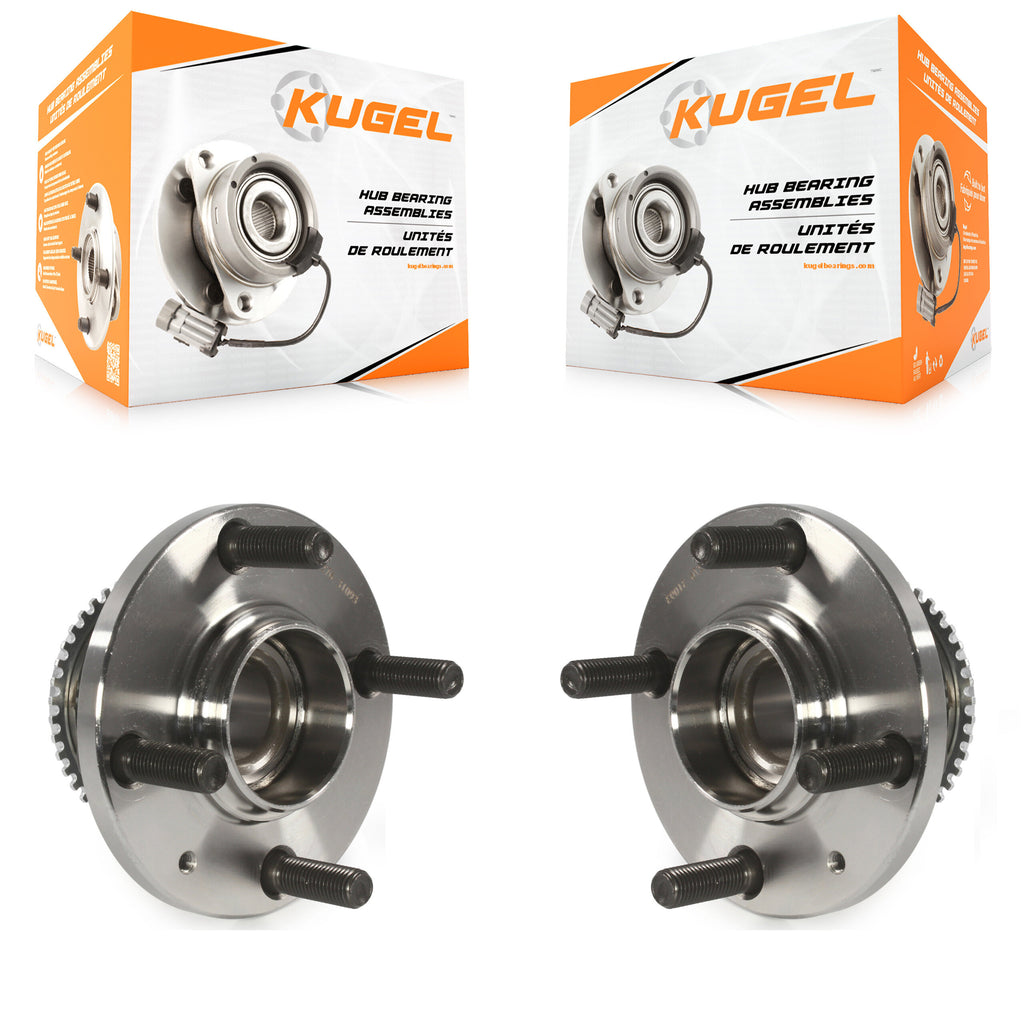 Rear Wheel Bearing And Hub Assembly Pair For 2002-2007 Mitsubishi Lancer ES