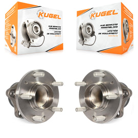 Rear Wheel Bearing And Hub Assembly Pair For 2007-2016 Mazda CX-9 FWD