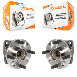 Rear Wheel Bearing And Hub Assembly Pair For 2011-2014 Mazda 2