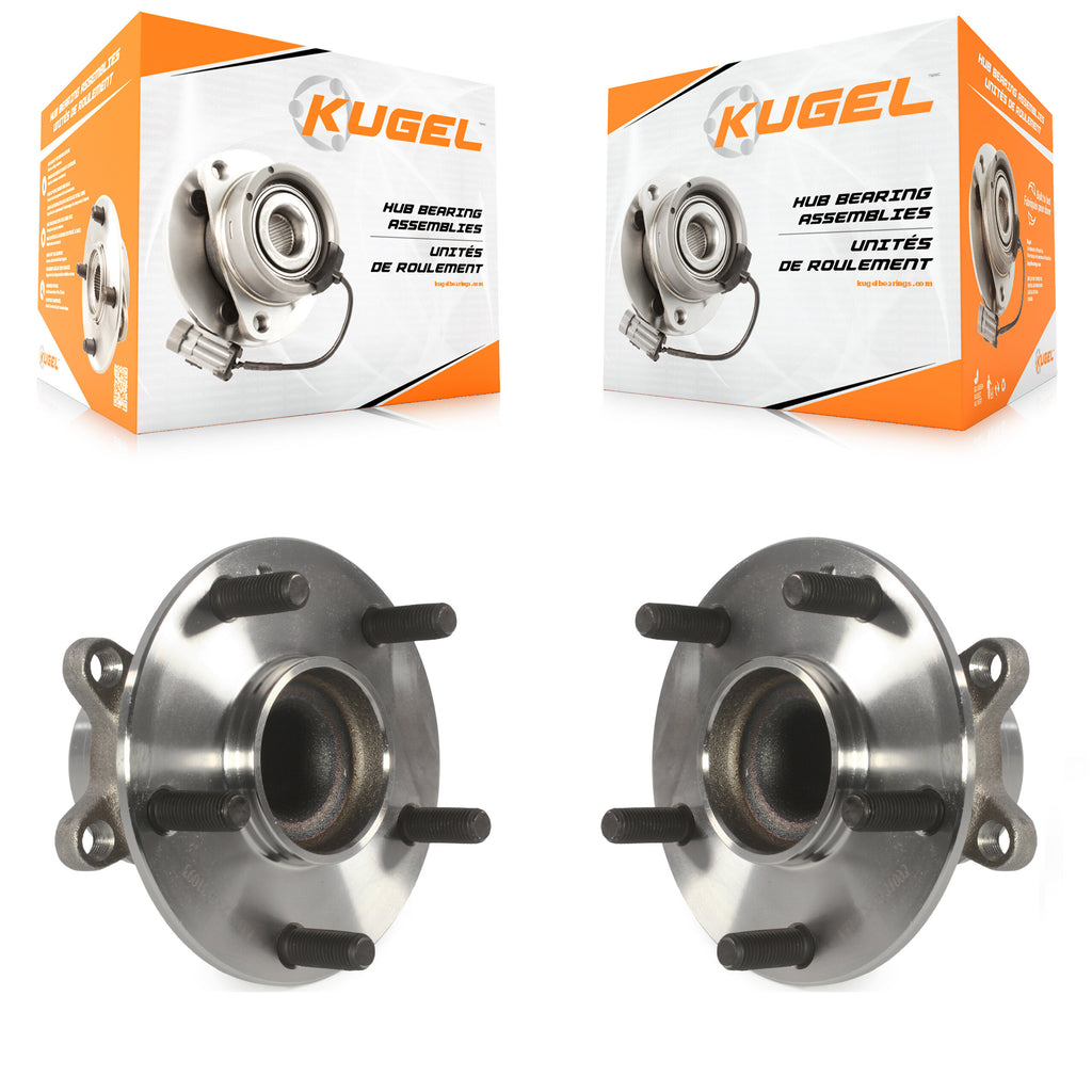 Rear Wheel Bearing And Hub Assembly Pair For Honda Civic Insight