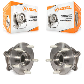 Front Wheel Bearing And Hub Assembly Pair For Hyundai Sonata Kia Tucson Optima N