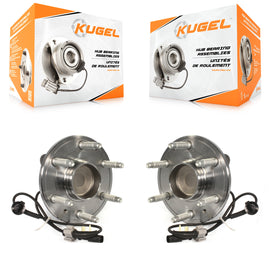 Front Wheel Bearing Hub Assembly Pair For Chevrolet Silverado 1500 GMC Sierra XL