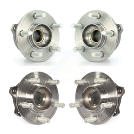 Front Rear Wheel Bearing & Hub Assembly Kit For Dodge Charger Chrysler 300 AWD