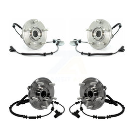 Front Rear Wheel Bearing & Hub Assembly Kit For 2012 Volkswagen Routan