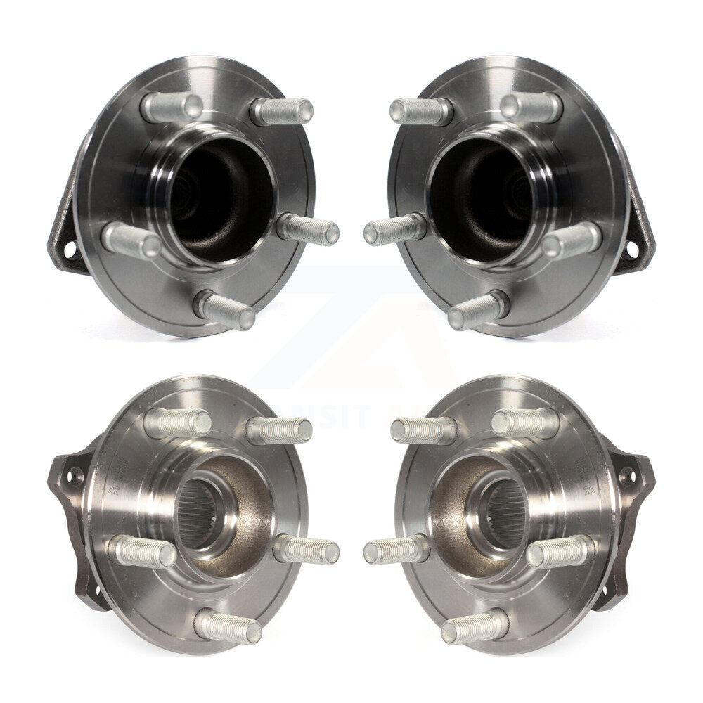 Front Rear Wheel Bearing Hub Assembly Kit For Dodge Charger Challenger Chrysler
