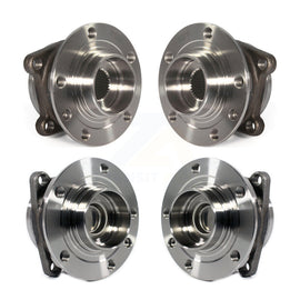 Front Rear Wheel Bearing & Hub Assembly Kit For Jeep Cherokee FWD