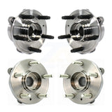 Front Rear Wheel Bearing & Hub Assembly Kit For Ford Taurus Police Interceptor