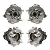Front Rear Wheel Bearing & Hub Assembly Kit For Nissan Rogue Sport Qashqai FWD