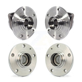 Front Rear Wheel Bearing & Hub Assembly Kit For Volkswagen Golf Arteon