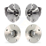 Front Rear Wheel Bearing Hub Assembly Kit For Volkswagen Jetta GTI Audi A3 Golf