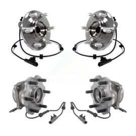 Front Rear Wheel Bearing & Hub Assembly Kit For INFINITI Nissan Armada QX80 QX56
