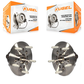 Front Wheel Bearing And Hub Assembly Pair For Ford Transit-250 Transit-350 HD
