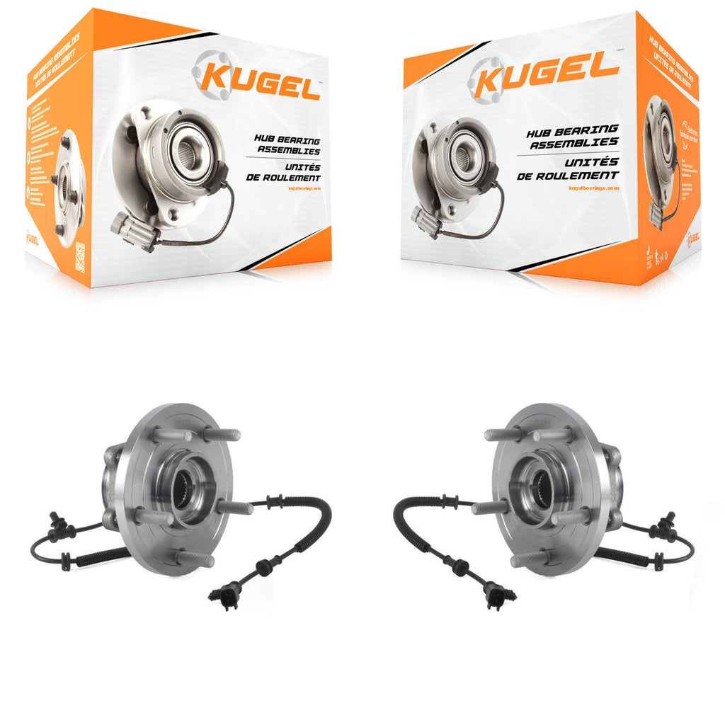 Front Wheel Bearing And Hub Assembly Pair For Chrysler Pacifica Voyager Grand