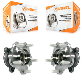 Rear Wheel Bearing And Hub Assembly Pair For 2014-2018 Mazda 3 Sport